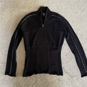 Women’s NILS Black Ski Sportswear Sweater